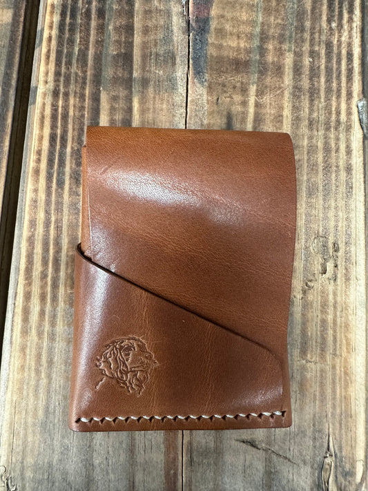 Patriot Leather Ridgeway Buck Brown Wallet