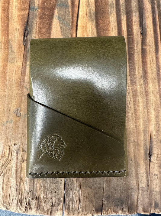 Patriot Leather Ridgeway Olive Wallet