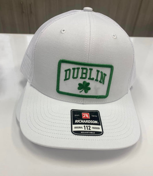 Dublin Shamrock Hat “White”