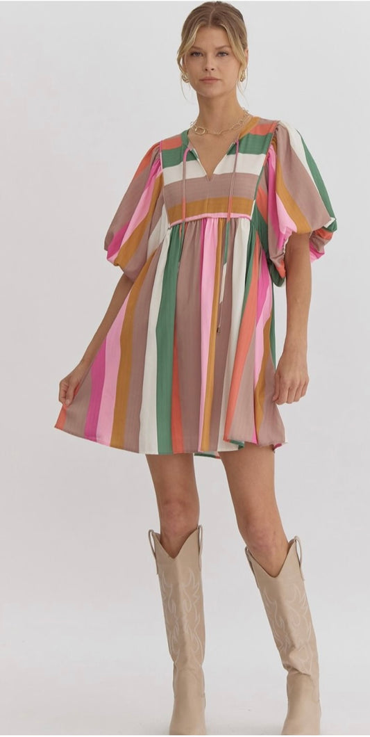 Entro For The Love of Stripes Dress