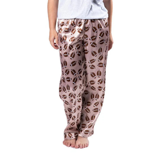 Jane Marie Women's Gameday Satin Sleeper Pants