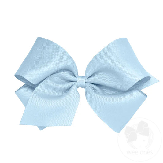 Wee Ones Size King Millennium Blue Bow