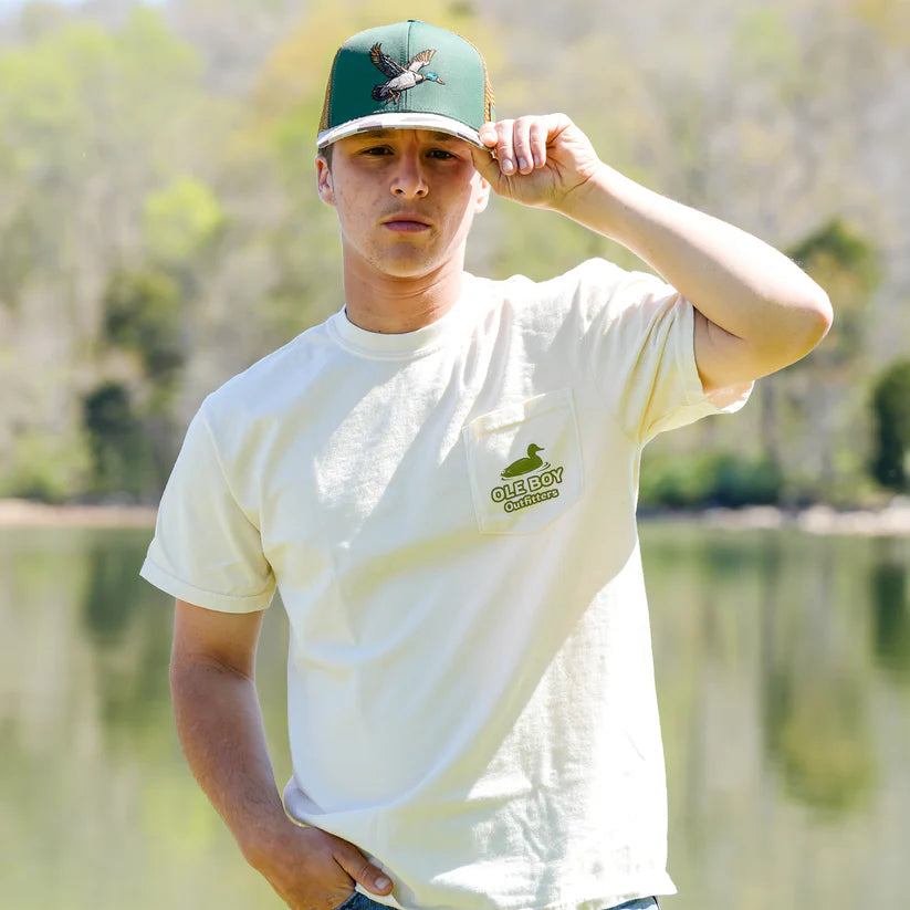 OLE BOY Circle Duck Pocket Tee