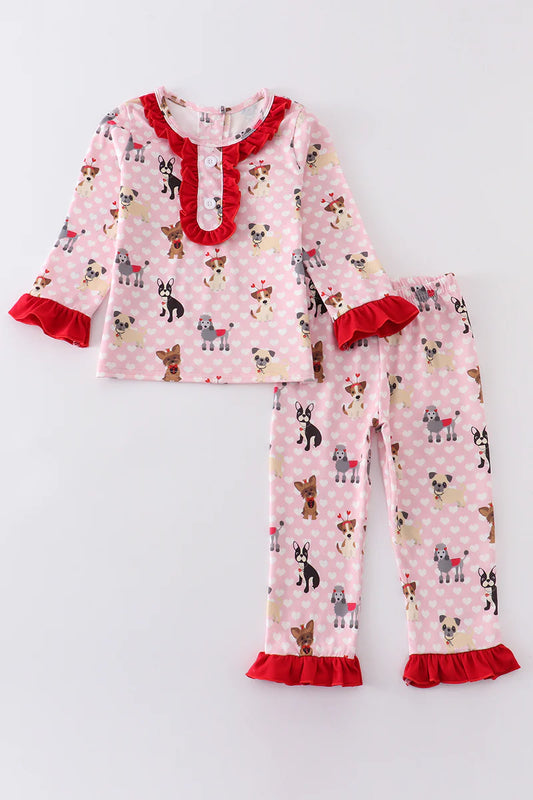 Girl's Valentine's 2pc Pajamas