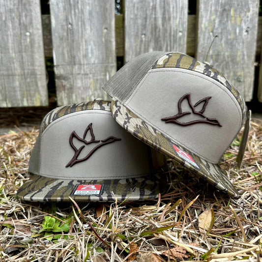 Combat Waterfowl 7 Panel Bottomland & Loden Icon Hat