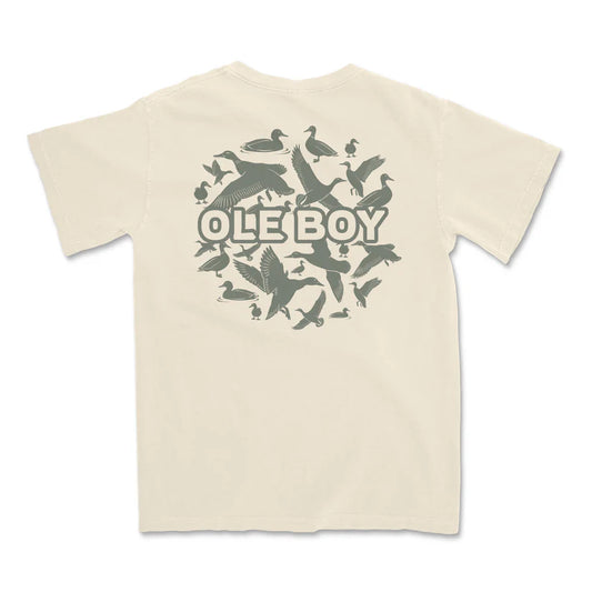 OLE BOY Circle Duck Pocket Tee