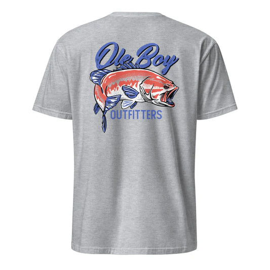 Ole Boy Patriotic Bass Tee