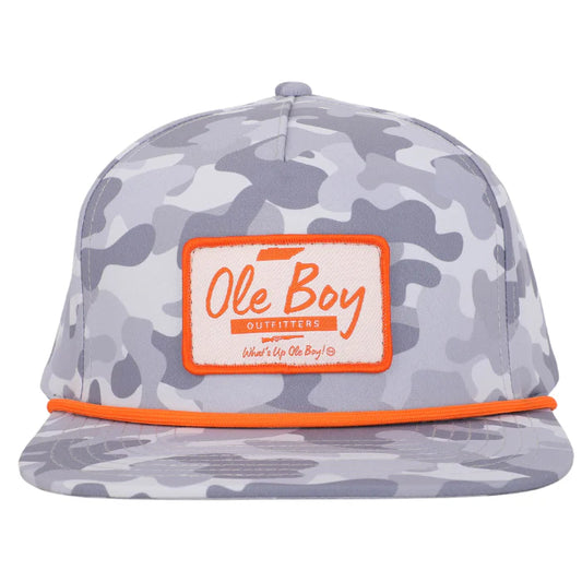 OLE BOY Camo Tennessee Rope Hat