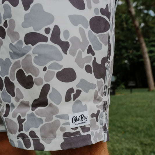 Ole Boy Everyday Shorts Grey Camo