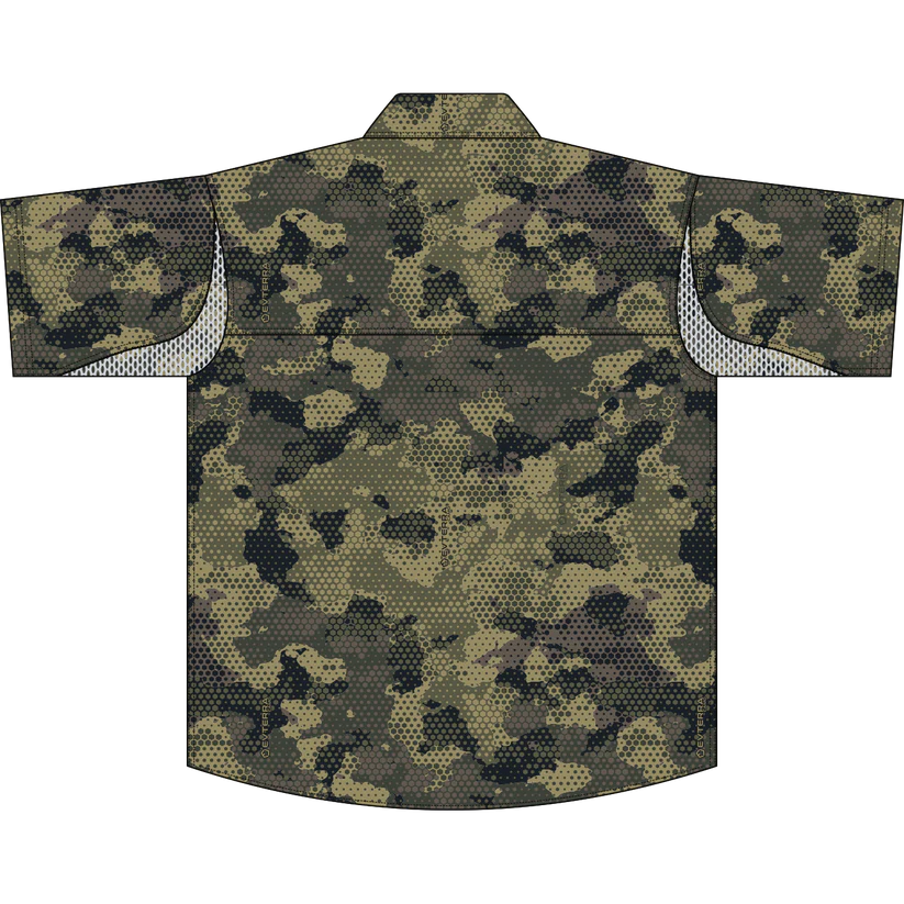 Prairie Oaks Waterfowl The Original Camp Shirt: Silvae Camo