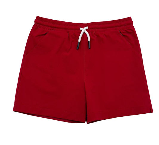 Saltwater Boys Topsail Performance Shorts Red