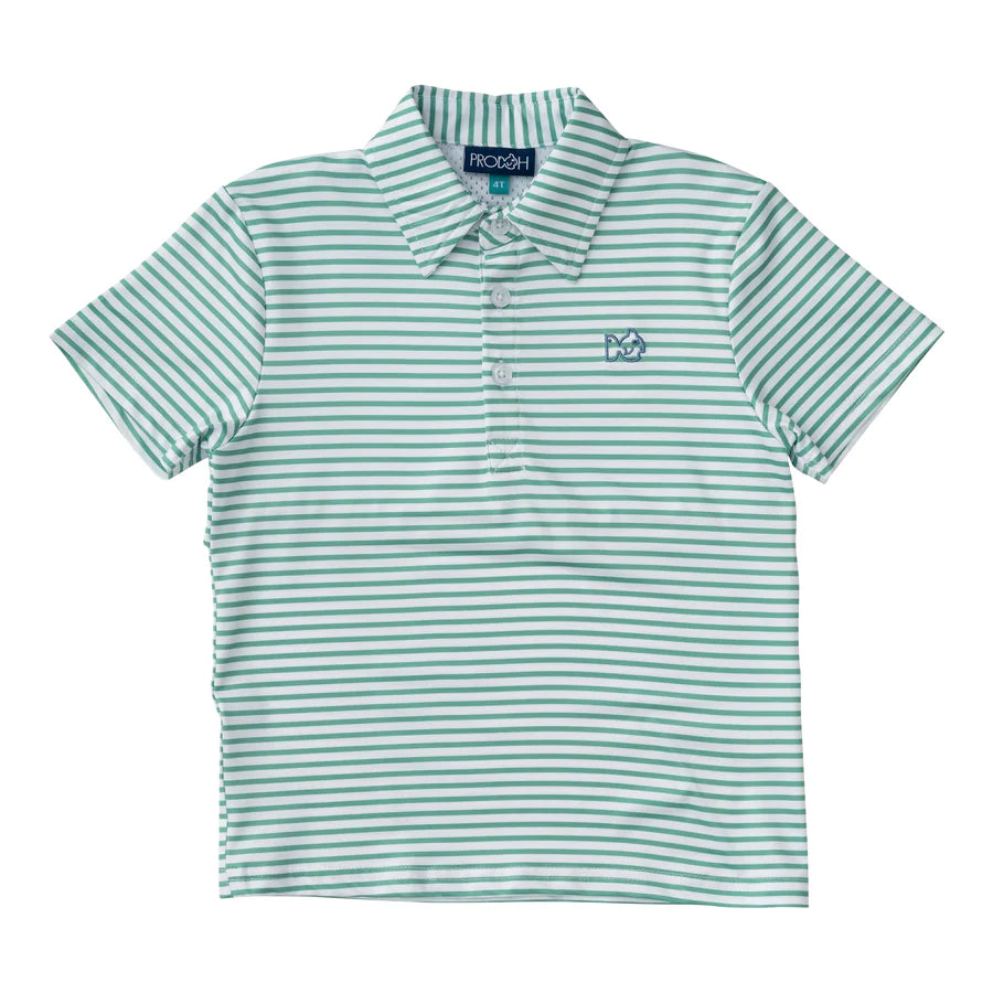 Prodoh Green Spruce Stripe Polo