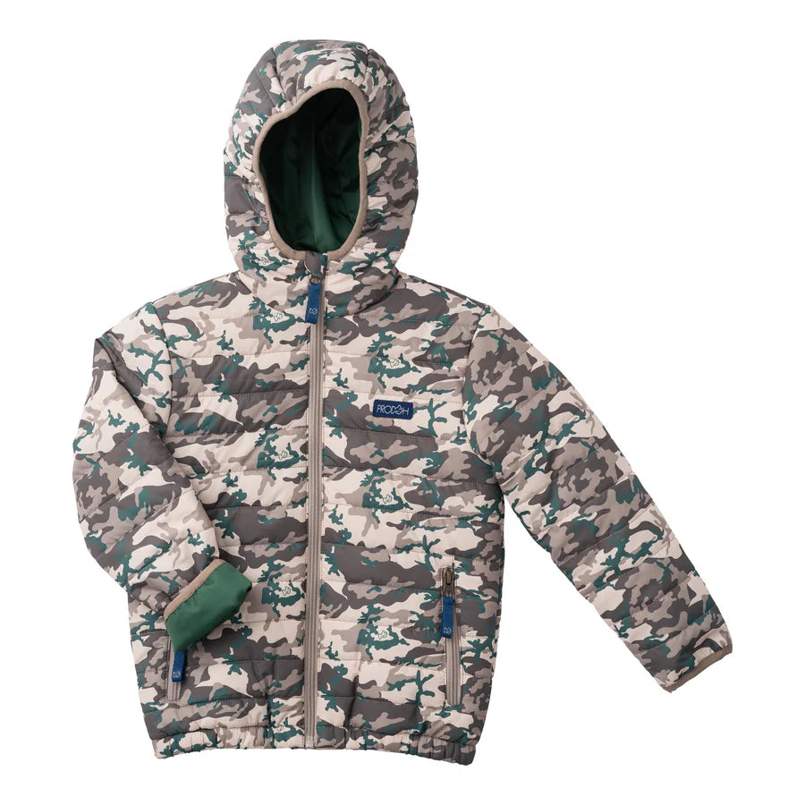 Prodoh Camo Puffer Jacket