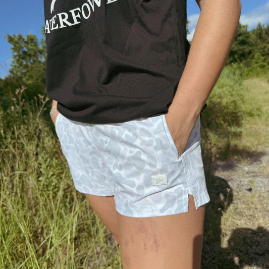 Combat Waterfowl Ramadi Camo Women Shorts