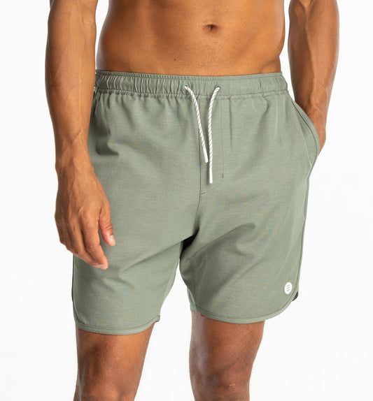 Free Fly Reverb Shorts Agave Green