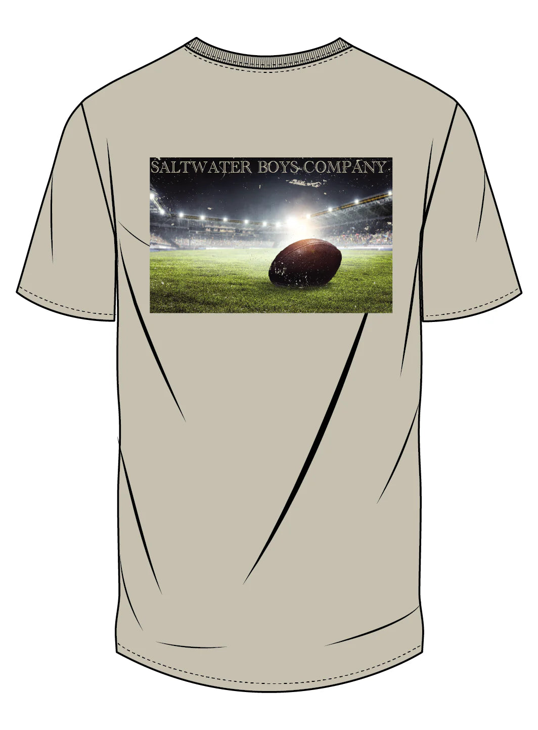 Saltwater Boys Football SS Tee