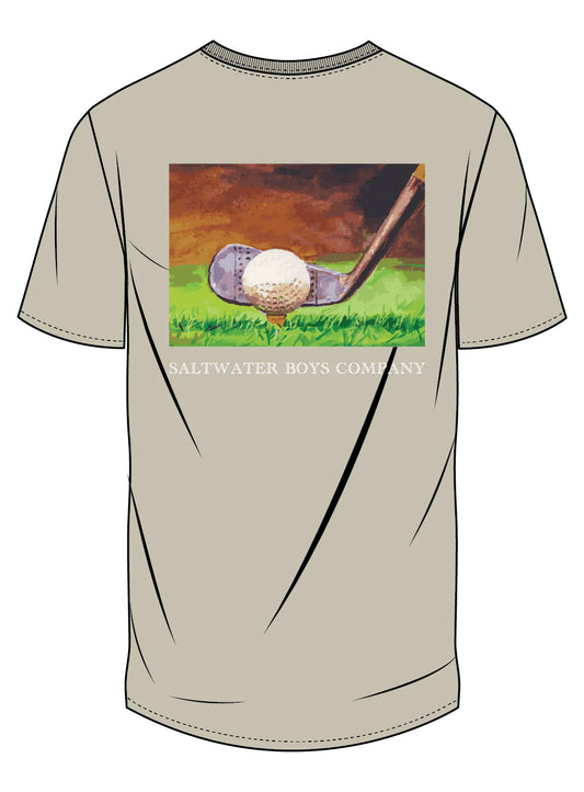 Saltwater Boys Golf Ball SS Tee