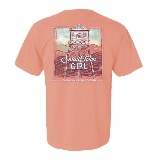 Southern Fried Cotton Small Town Girl SS Tee