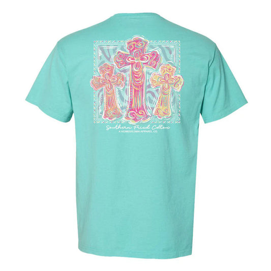 Southern Fried Cotton Faith Hope Love Tee