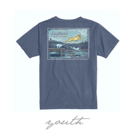 Southern Fried Cotton Make A Splash Youth Tee