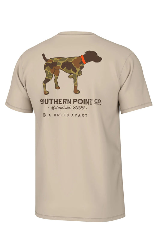 Southern Pointe Vintage Camo Greyton SS Tee