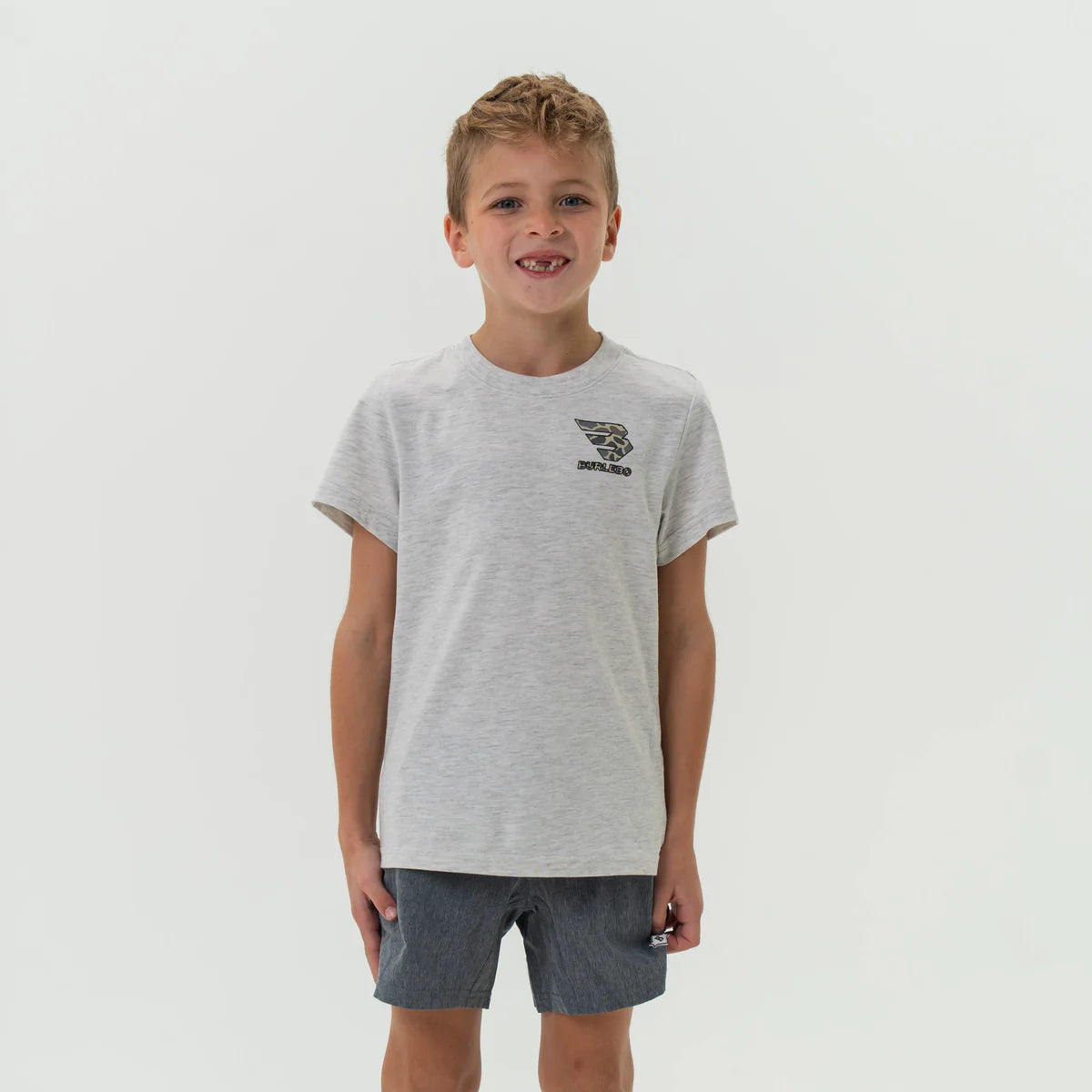 Burlebo Flying B Logo Classic Deer Tee youth