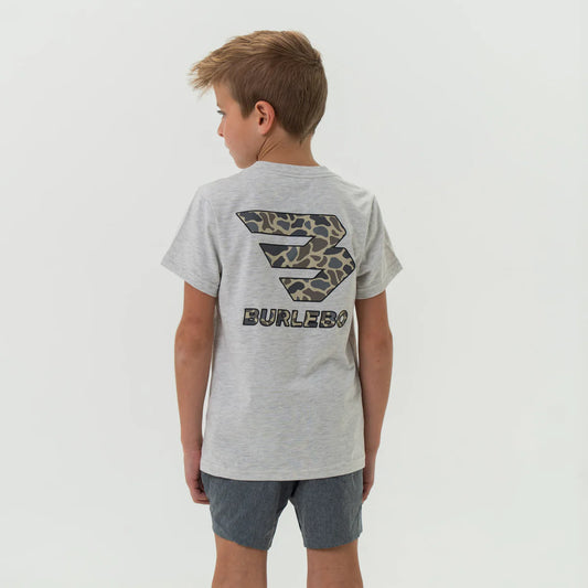 Burlebo Flying B Logo Classic Deer Tee youth