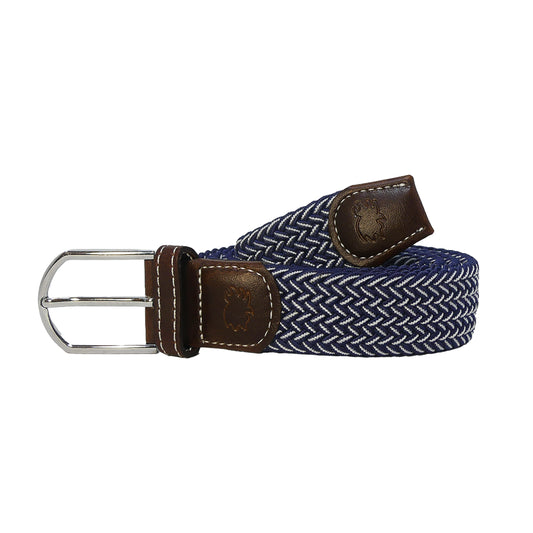 Roostas The Ponte Vedra Two Toned Woven Stretch Belt