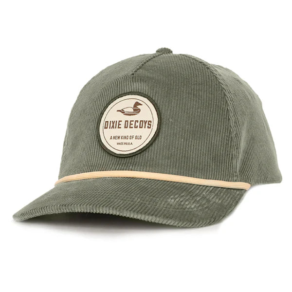 Dixie Decoy Corduroy Rope Hat Salt Marsh