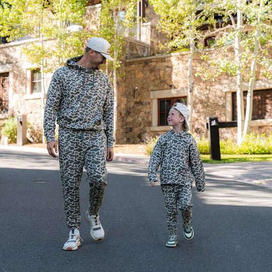 Burlebo Classic Deer Camo Fleece Hoodie