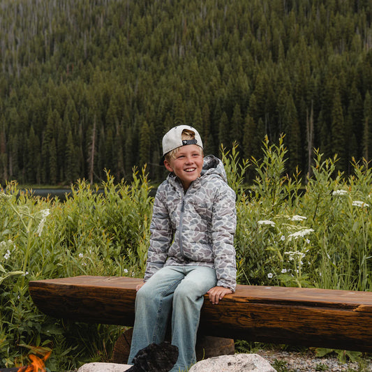 Burlebo Youth Puffer Jacket Classic Deer