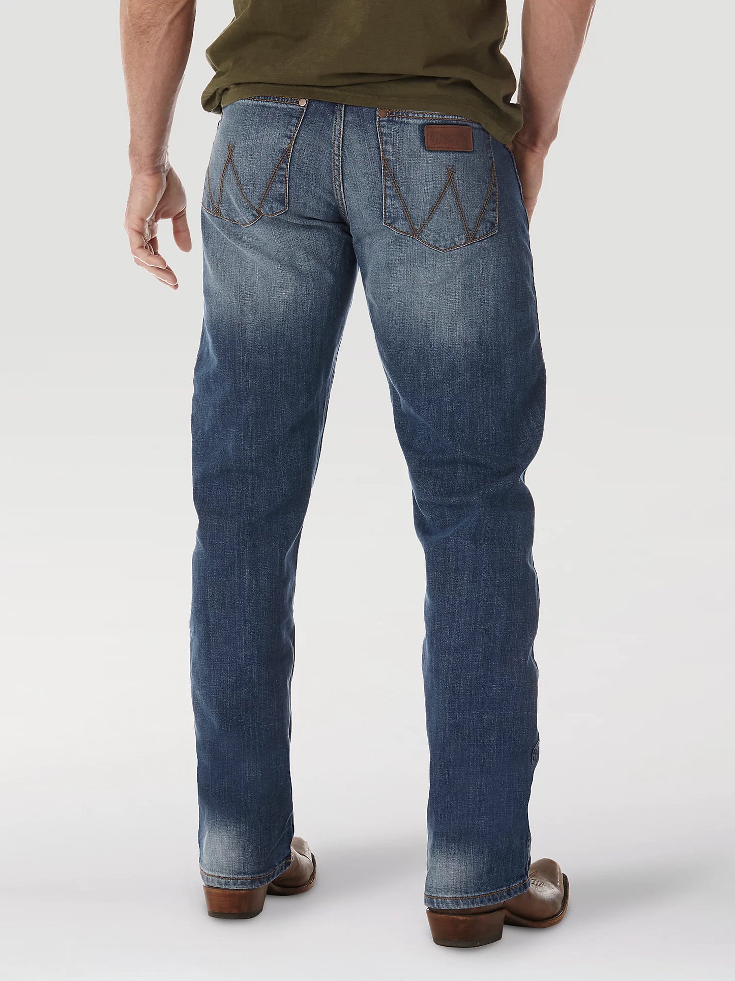 Wrangler Slim Fit Straight Leg Jeans