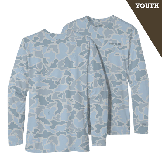 Over Under Youth Tidal Water Camo