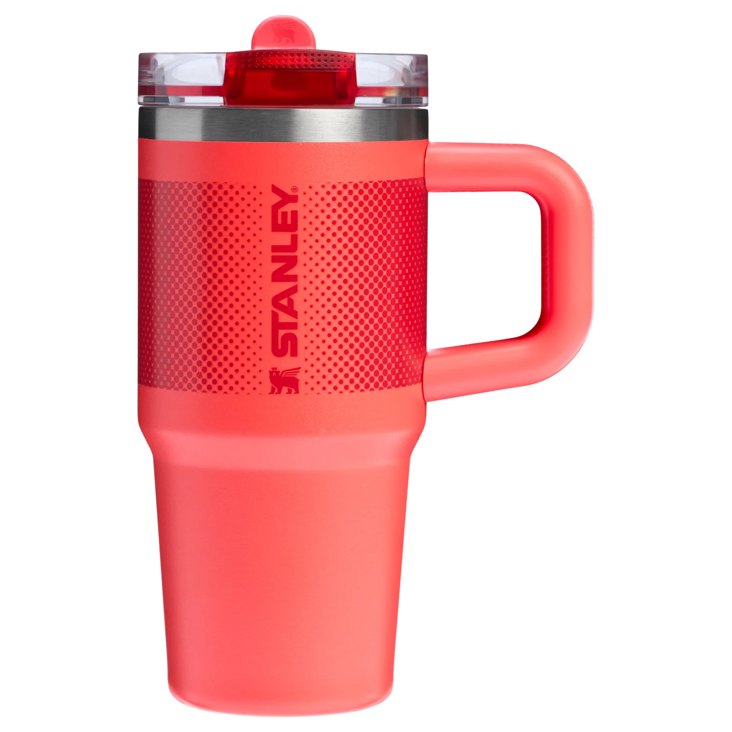 Stanley The Quencher ProTour Flip Straw Tumbler | 14 OZ in Hot Coral Fade