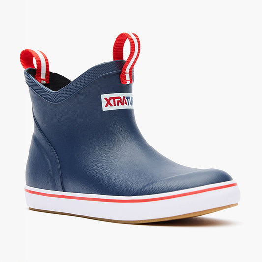 Xtratuf Kids Navy Blue Ankle Deck Boots