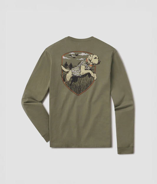Southern Shirt Youth Bayou Retriever Tee - Spanish Moss