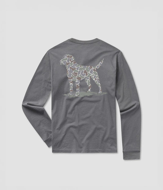 Southern Shirt Youth Camo Companion Tee - Volcanic Ash