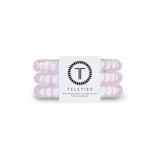 TELETIES Small Rose Water Hair Ties