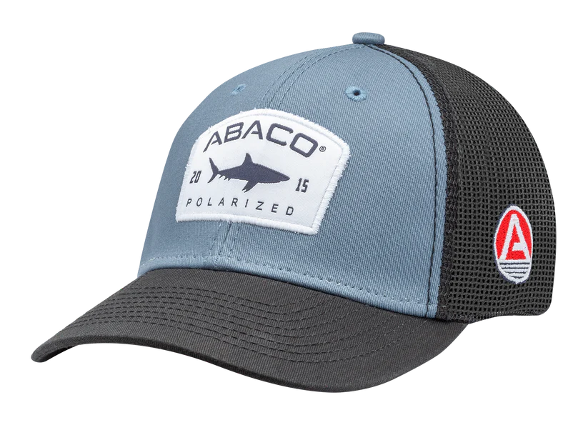 Abaco Shark Sideline Hat Steel Black/Black