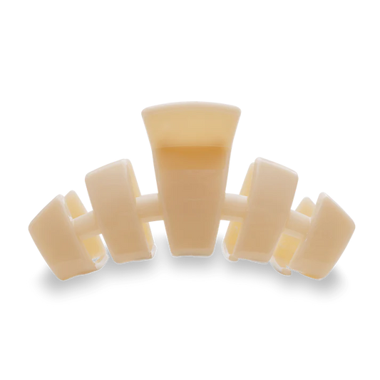 Teletie Classic Almond Beige Large Claw Hair Clip