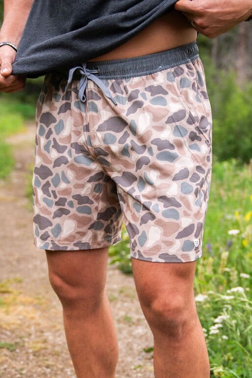 Burlebo Athletic Pintail Camo Shorts 7"