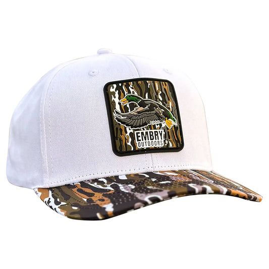 Embry Outdoors White Ranch Camo "Drake" Hat