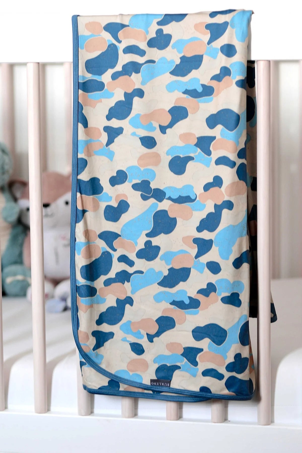 Burlebo Rockport Camo Swaddle Blanket