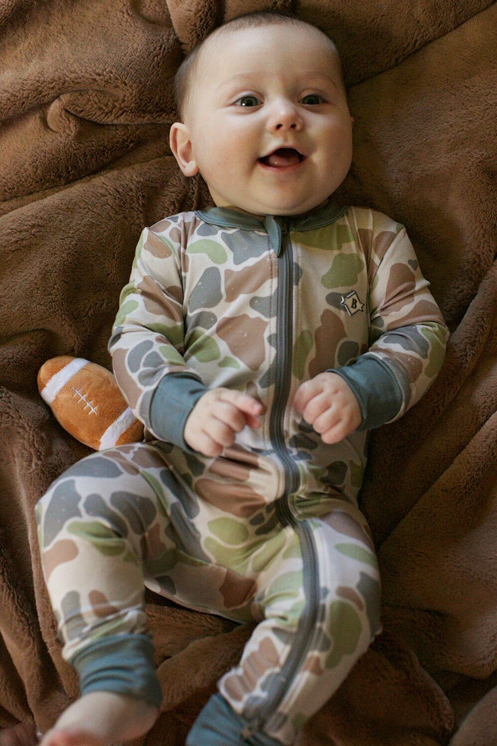 Burlebo Driftwood Onesie Zip Up