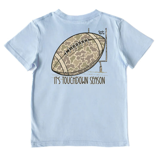 Cardin McCoy Boys' It's Touchdown Season Performance Short-Sleeve Tee