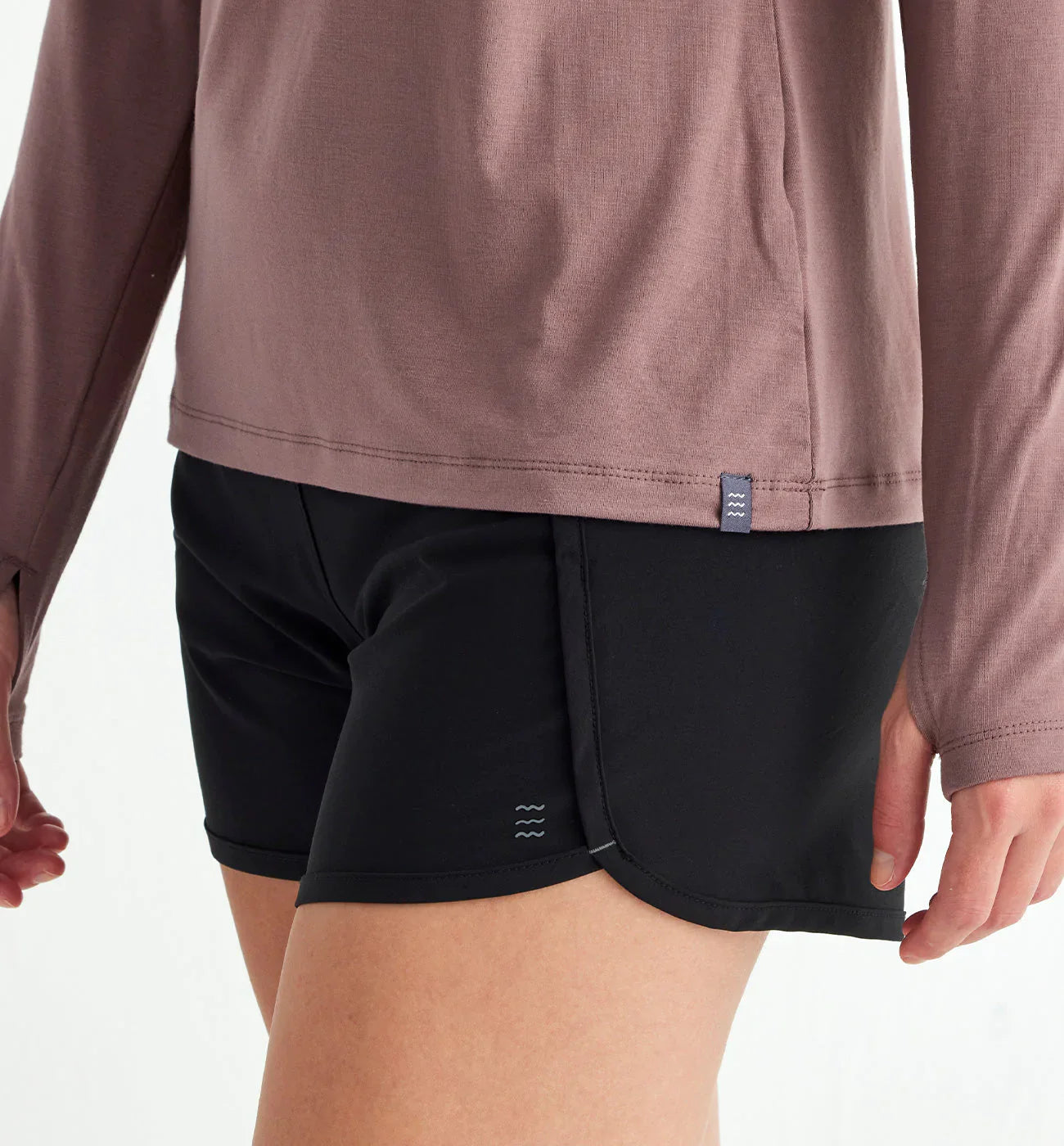 Free Fly Bamboo Lined Breeze Black Shorts