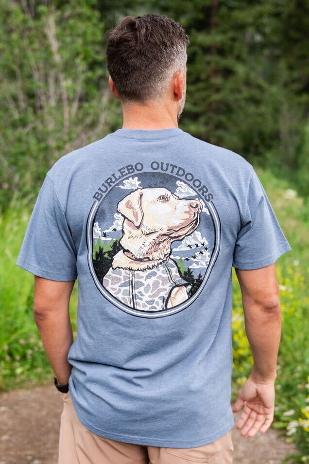 Burlebo Camo Hunting Dog SS T-Shirt