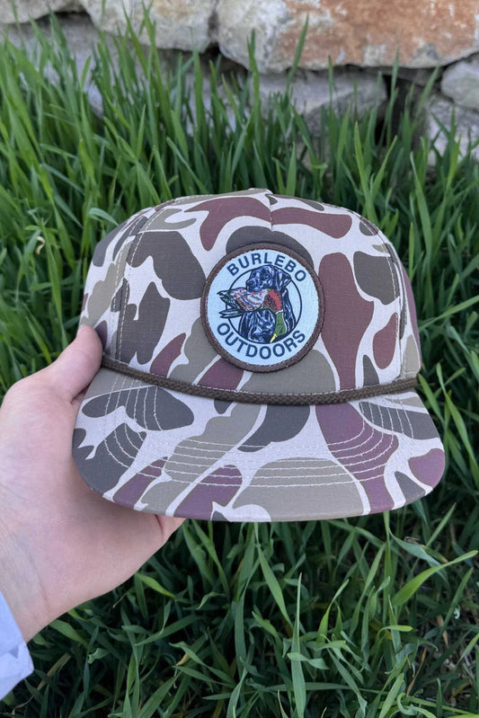 Burlebo Camo Duck and Dog Hat