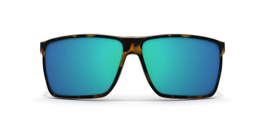 Abaco Sunglasses Crash Boat Tortoise/Ocean