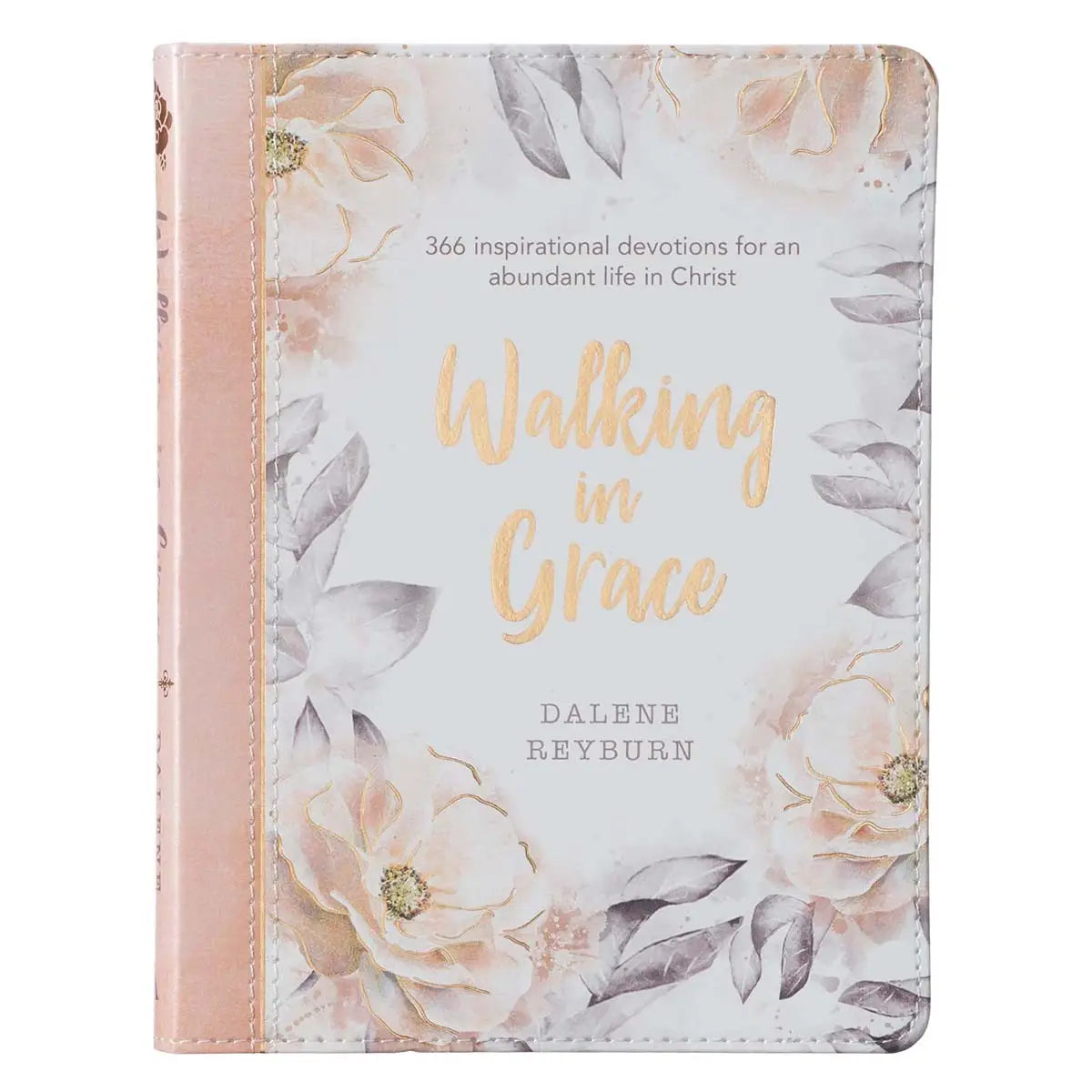Walking in Grace Devotional Book Leather